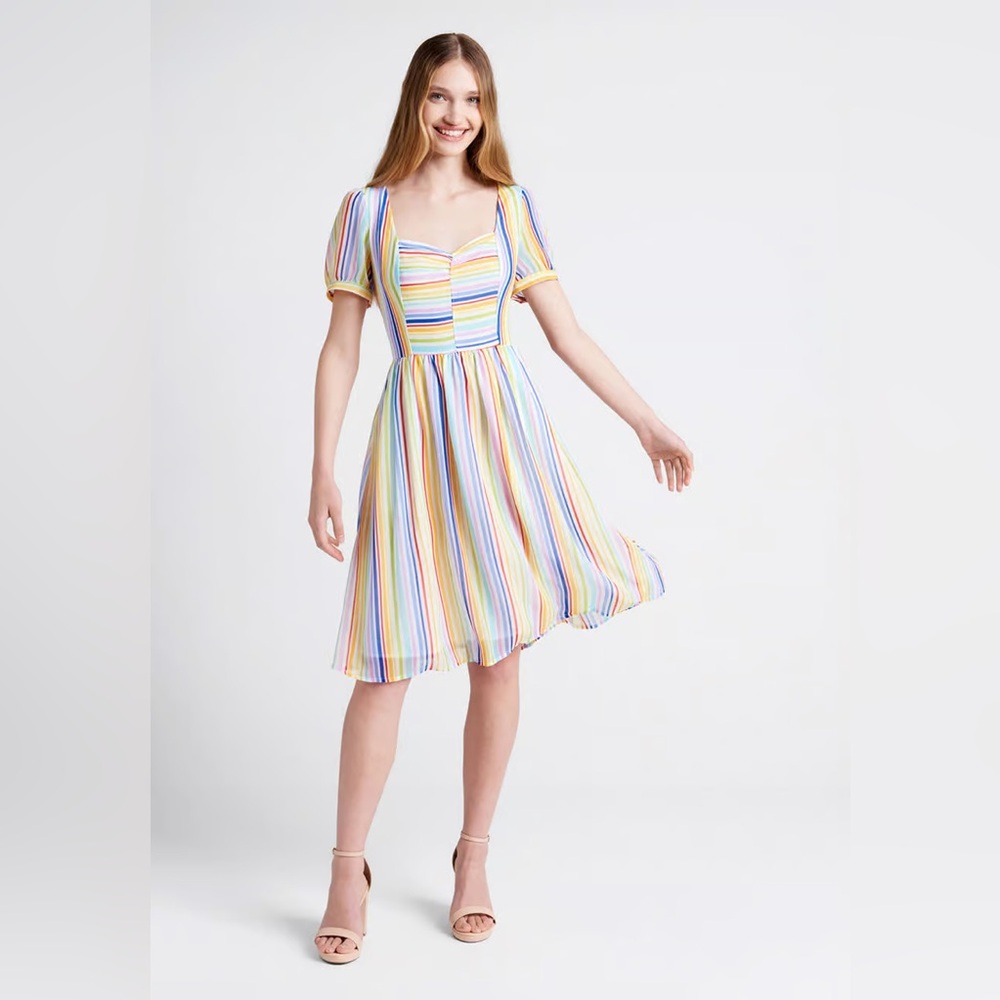 Love Charm Fit and Flare Dress